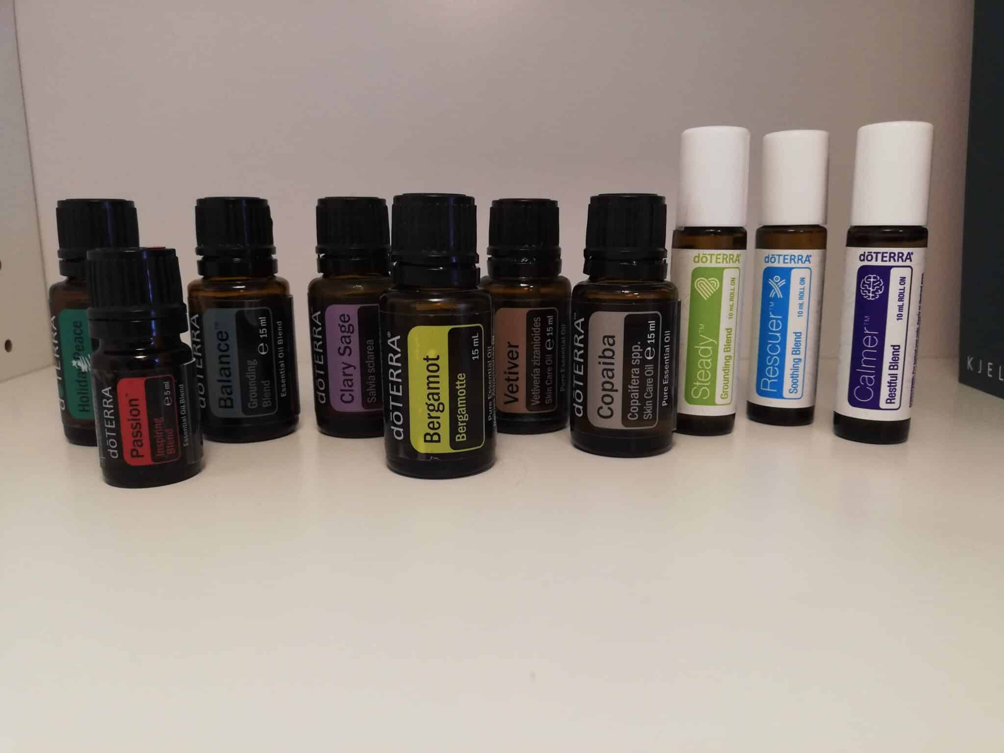 Forskellige olier til zoneterapi ved Nørresundby Forskellige olier til zoneterapi ved Nørresundby